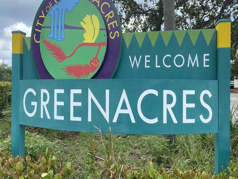 Greenacres service area: map or visual highlighting the IT support and technology services available in Greenacres, emphasizing reliable solutions and comprehensive coverage for local needs