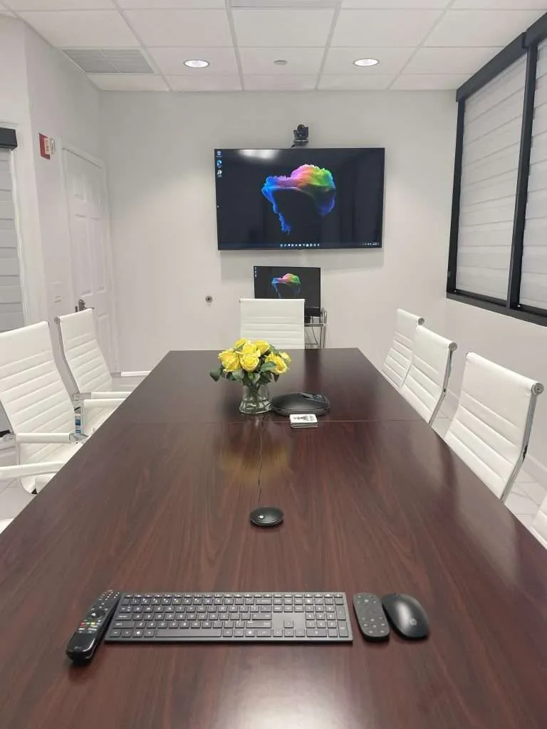 Conference room installation for medical facility Palm Beach County